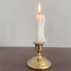 Brass candle holder
